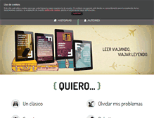 Tablet Screenshot of mientrastantoleo.com